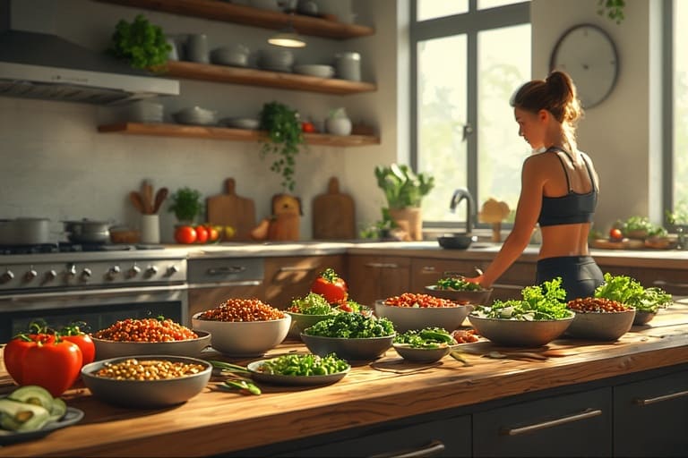 Building muscles on a vegan diet